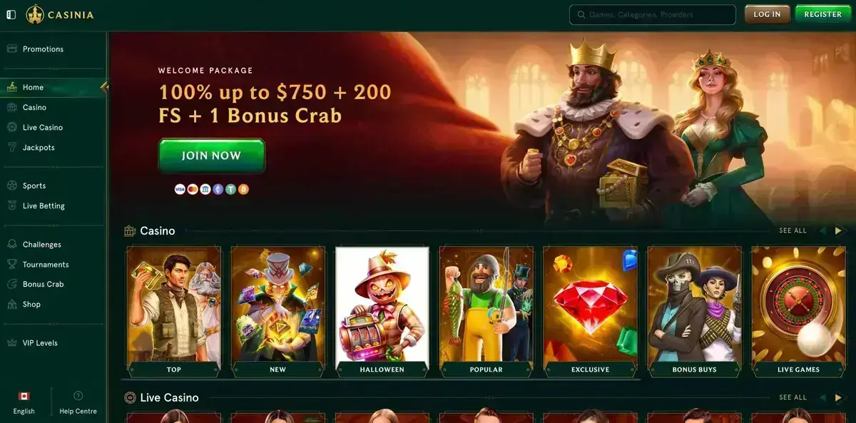 Casinia Képernyőkép 3